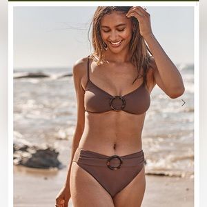 Summersalt Ribbed High Leg Mid Bottoms